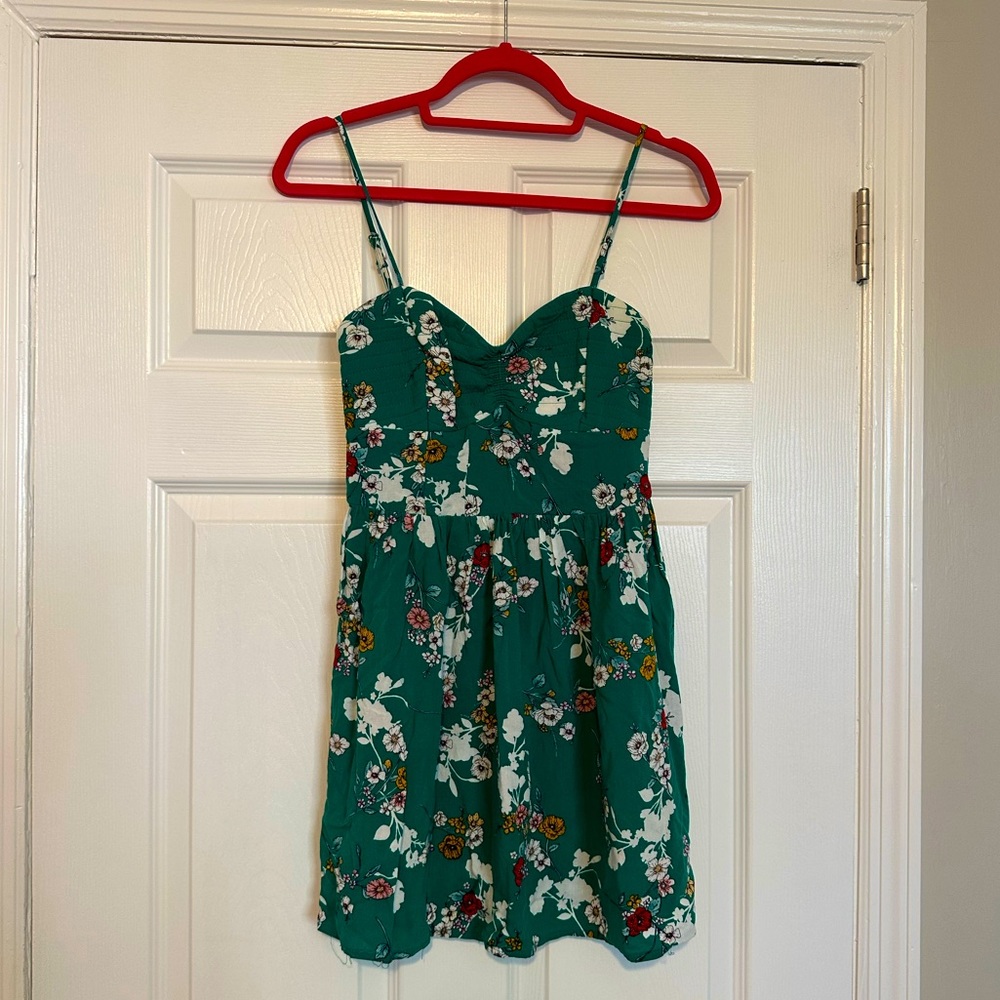 Band of Gypsies Green Bustier Dress
